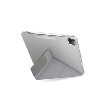 Uniq Apple iPad Pro 11 (2022) Camden Katlanabilir Tablet Kapak - Gri