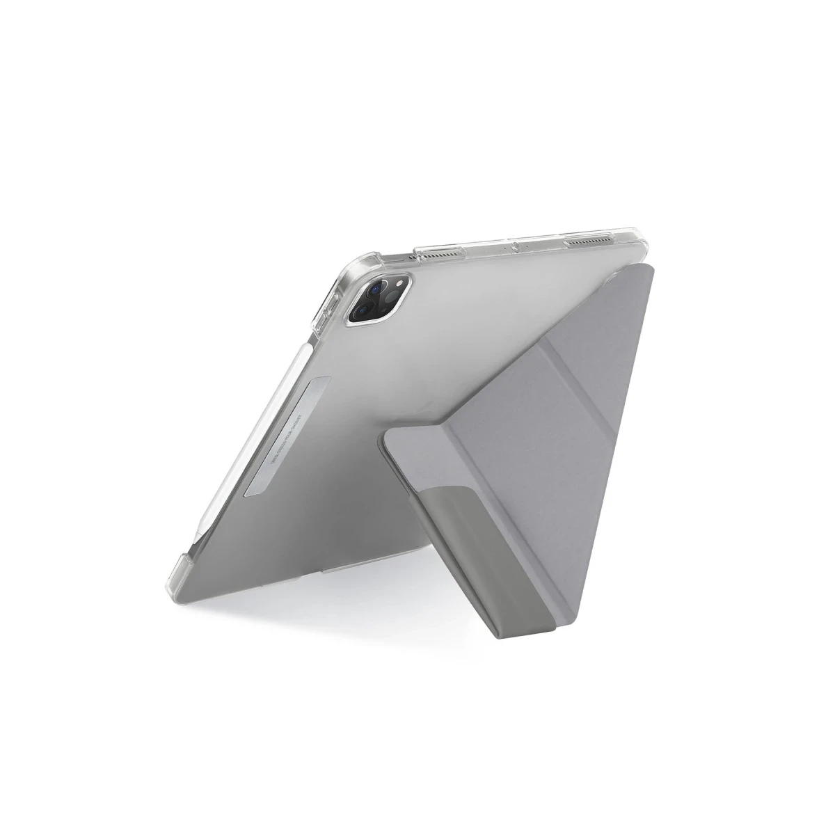 Uniq Apple iPad Pro 11 (2022) Camden Katlanabilir Tablet Kapak - Gri