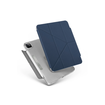 Uniq Apple iPad Pro 11 (2022) Camden Katlanabilir Tablet Kapak - Mavi