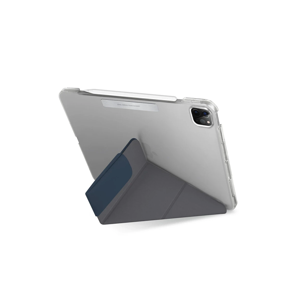 Uniq Apple iPad Pro 11 (2022) Camden Katlanabilir Tablet Kapak - Mavi