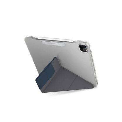 Uniq Apple iPad Pro 11 (2022) Camden Katlanabilir Tablet Kapak - Mavi