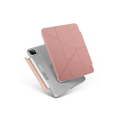 Uniq Apple iPad Pro 11 (2022) Camden Katlanabilir Tablet Kapak - Pembe
