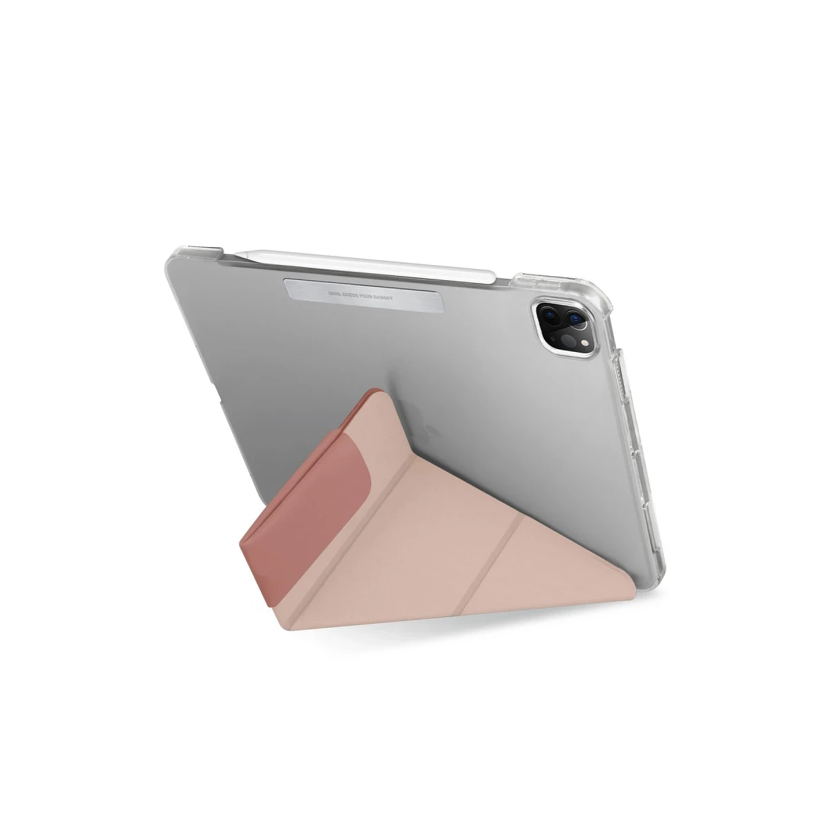 Uniq Apple iPad Pro 11 (2022) Camden Katlanabilir Tablet Kapak - Pembe