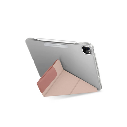 Uniq Apple iPad Pro 11 (2022) Camden Katlanabilir Tablet Kapak - Pembe