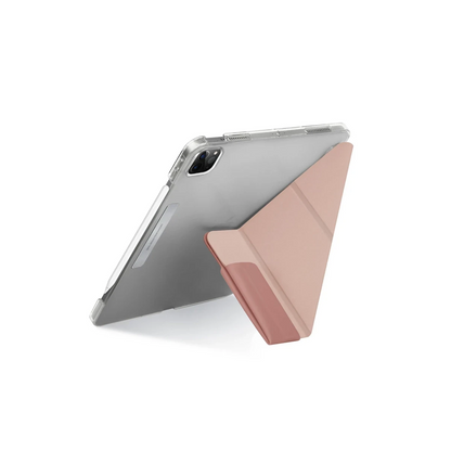 Uniq Apple iPad Pro 11 (2022) Camden Katlanabilir Tablet Kapak - Pembe