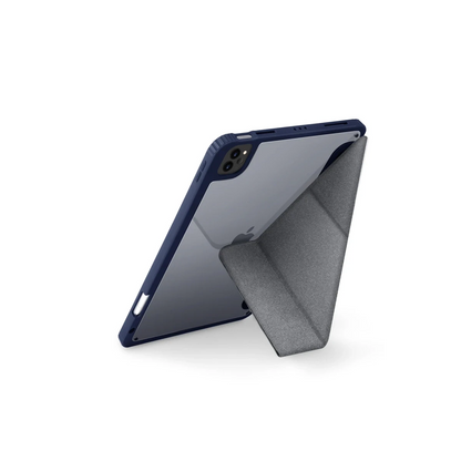 Uniq Apple iPad Pro 11 (2022) Moven Standlı Tablet Kapak - Lacivert