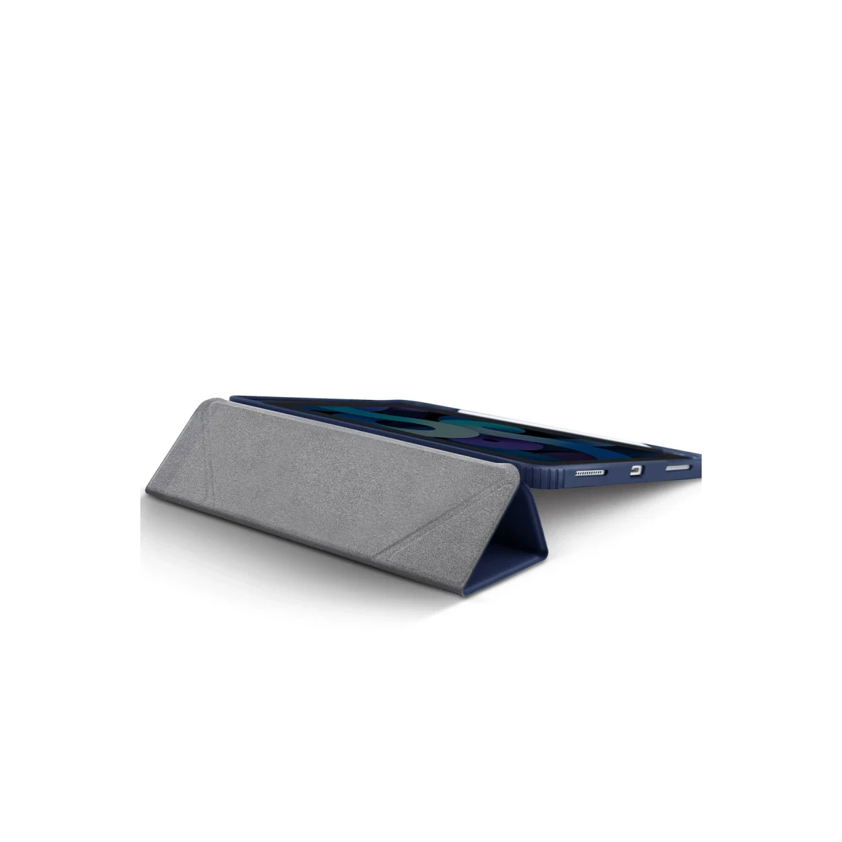 Uniq Apple iPad Pro 11 (2022) Moven Standlı Tablet Kapak - Lacivert