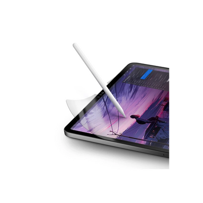 Uniq Apple iPad Pro 11 (2022) Optix Paper Sketch Tablet Nano Koruyucu - Siyah