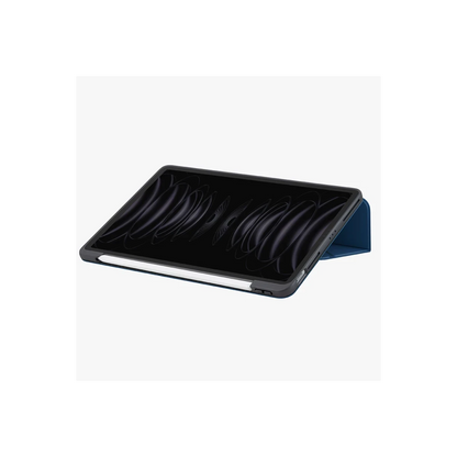 Uniq Apple iPad Pro 11 (2022) Ryze Standlı Katlanabilir Tablet Kapak - Lacivert