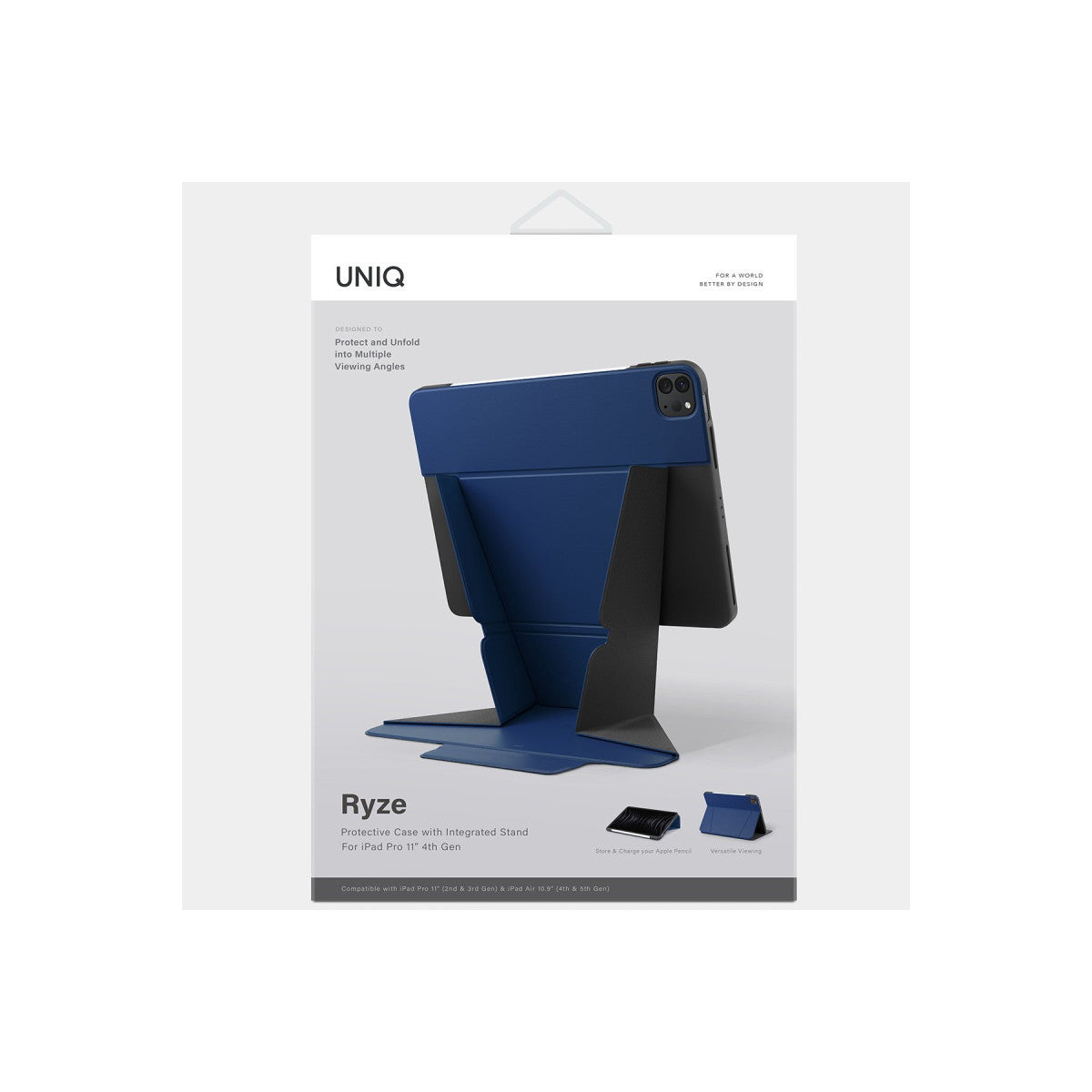 Uniq Apple iPad Pro 11 (2022) Ryze Standlı Katlanabilir Tablet Kapak