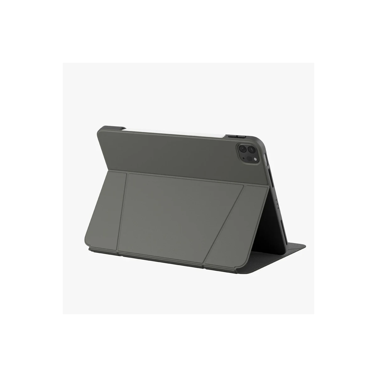 Uniq Apple iPad Pro 11 (2022) Ryze Standlı Katlanabilir Tablet Kapak - Yeşil