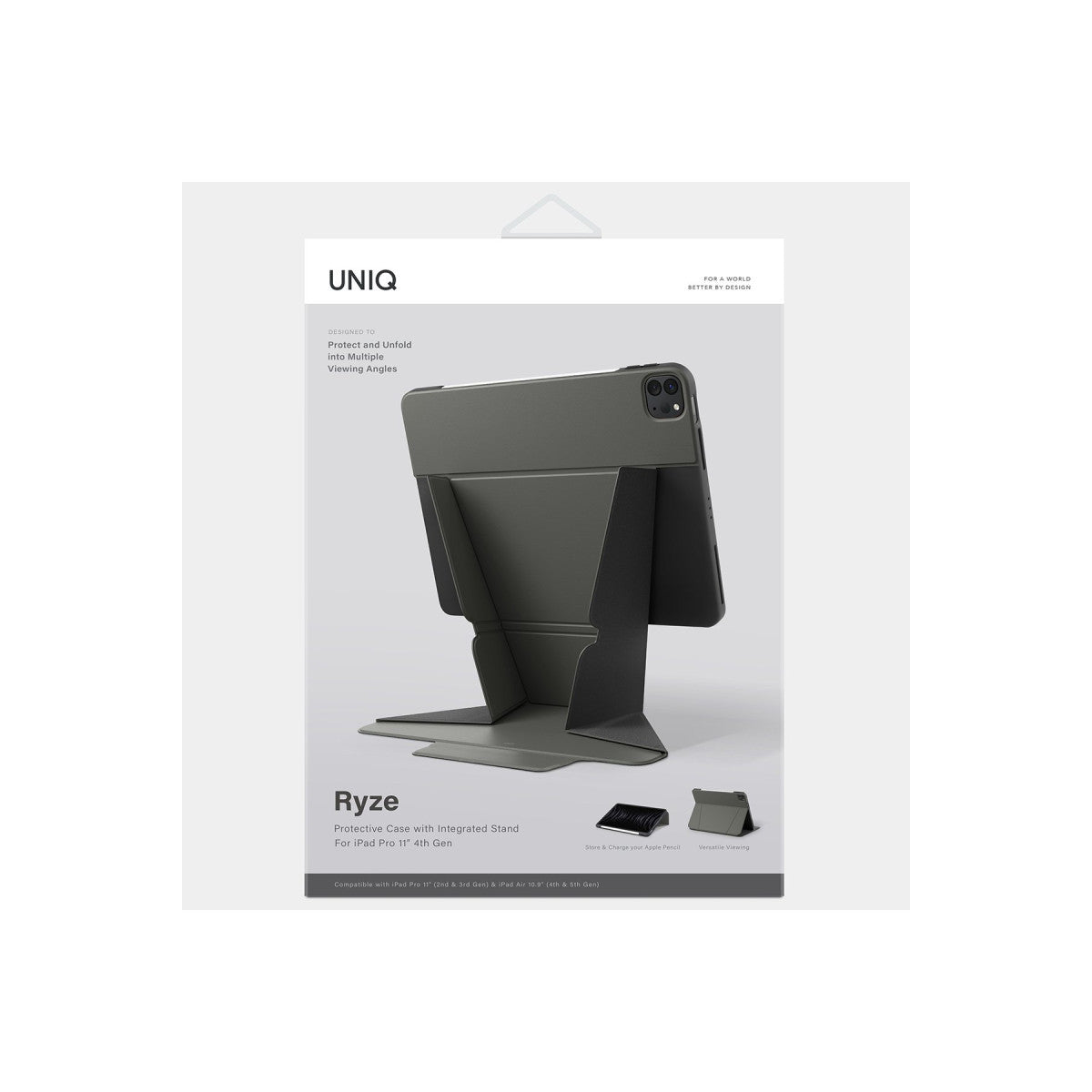 Uniq Apple iPad Pro 11 (2022) Ryze Standlı Katlanabilir Tablet Kapak