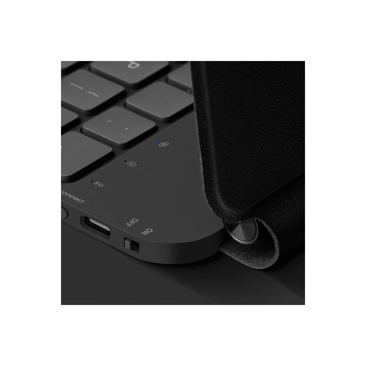 Uniq Apple iPad Pro 11 (2022) Venno Manyetik Klavyeli Tablet Kılıfı - Siyah