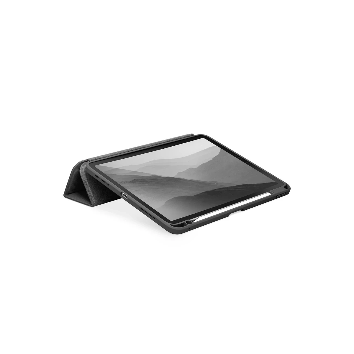 Uniq Apple iPad Pro 11 (2024) Moven Standlı Tablet Kapak - Gri
