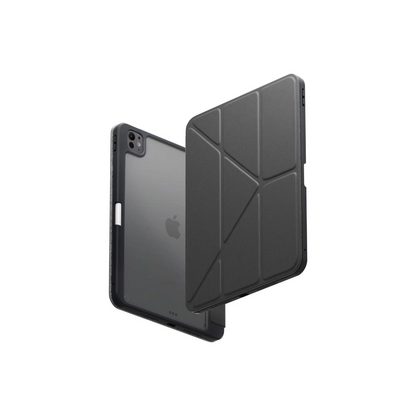 Uniq Apple iPad Pro 11 (2024) Moven Standlı Tablet Kapak - Gri