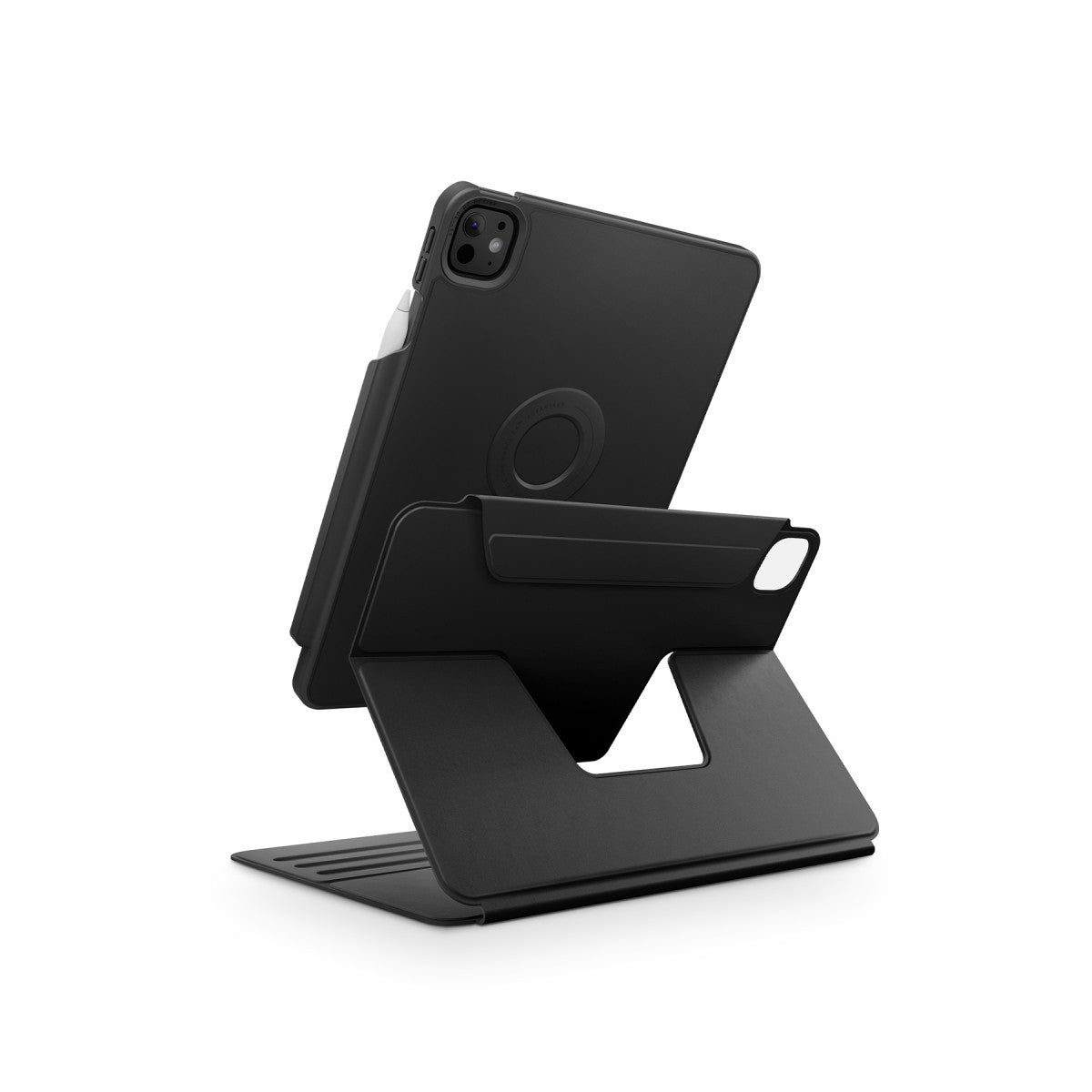 Uniq Apple iPad Pro 11 (2024) Rovus Snapmount 360 Derece Dönebilen Manyetik Tablet Kılıf