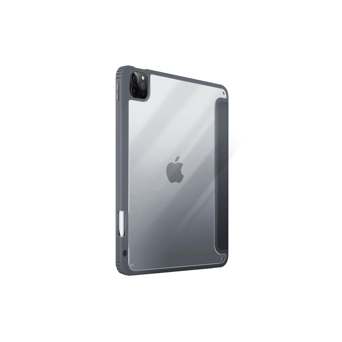 Uniq Apple iPad Pro 12.9 (2022) Moven Standlı Tablet Kapak - Gri