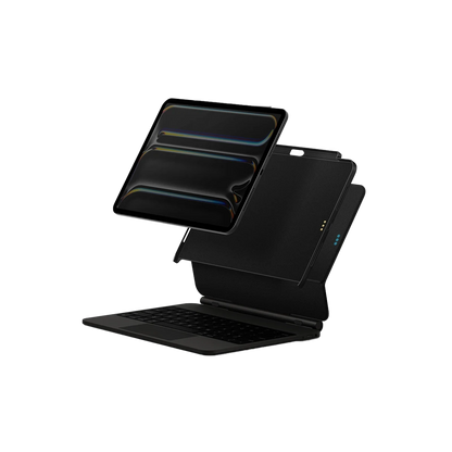 Uniq Apple iPad Pro 13 (2024) Axel Manyetik Tablet Kılıf - Siyah
