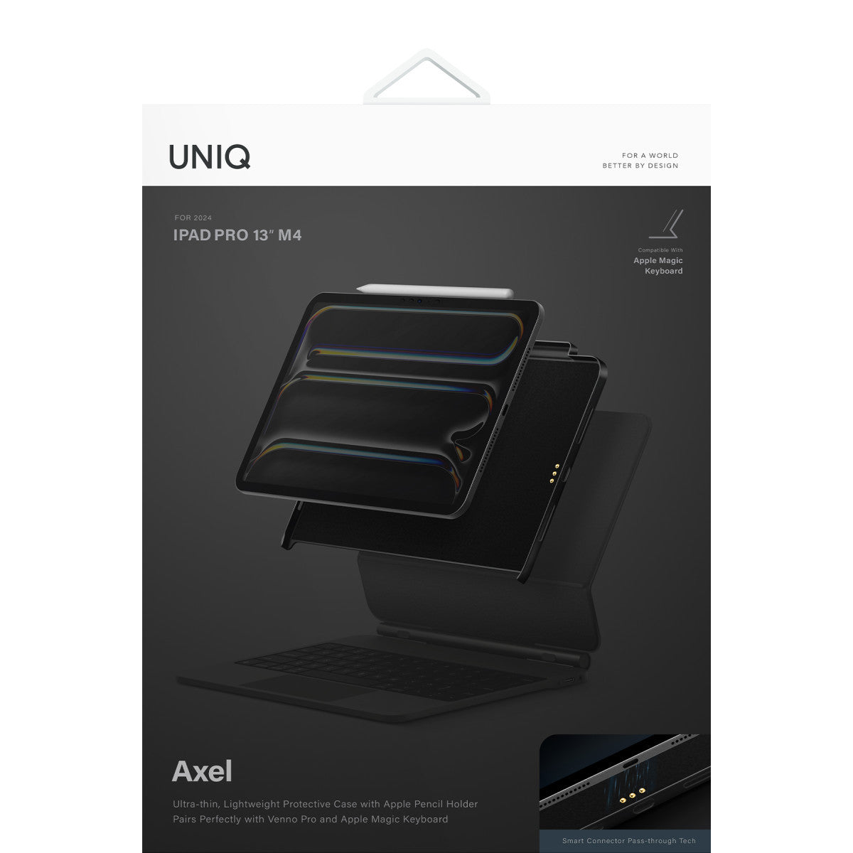 Uniq Apple iPad Pro 13 (2024) Axel Manyetik Tablet Kılıf