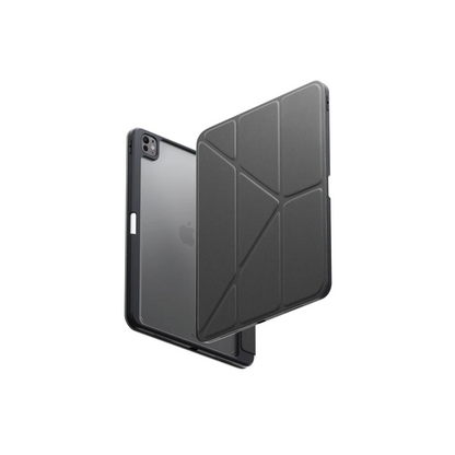 Uniq Apple iPad Pro 13 (2024) Moven Standlı Tablet Kapak - Gri