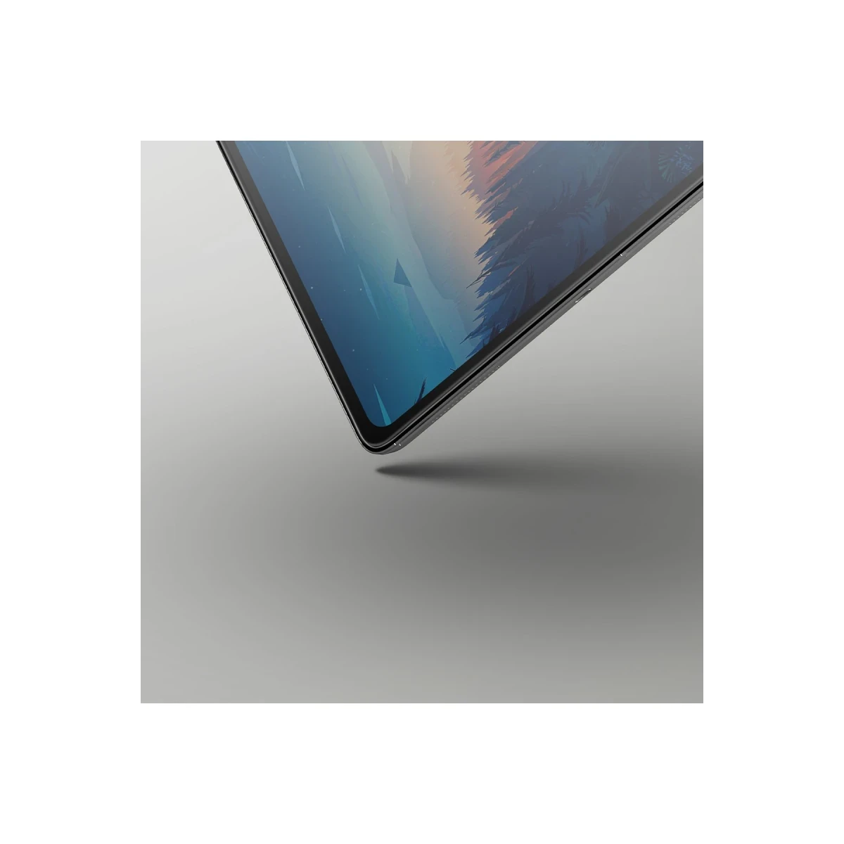 Uniq Apple iPad Pro 13 (2024) Optix Tablet Mat Ekran Koruyucu - Şeffaf