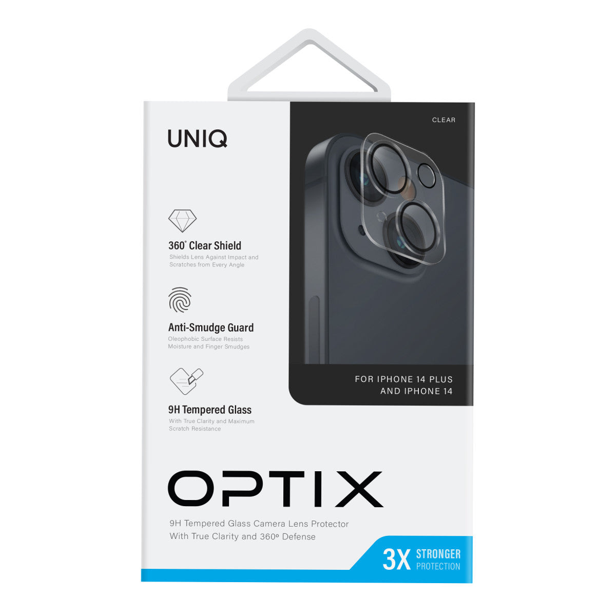 Uniq Apple iPhone 14 Optix 360 Kamera Lens Koruma Cam