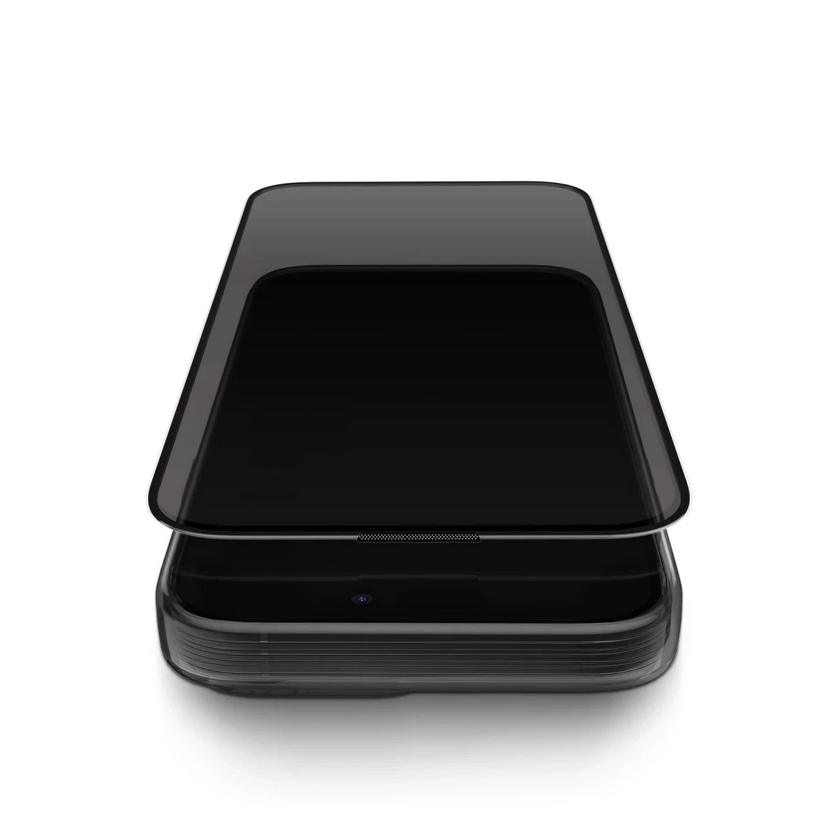 Uniq Apple iPhone 14 Optix Hayalet Cam Ekran Koruyucu - Siyah