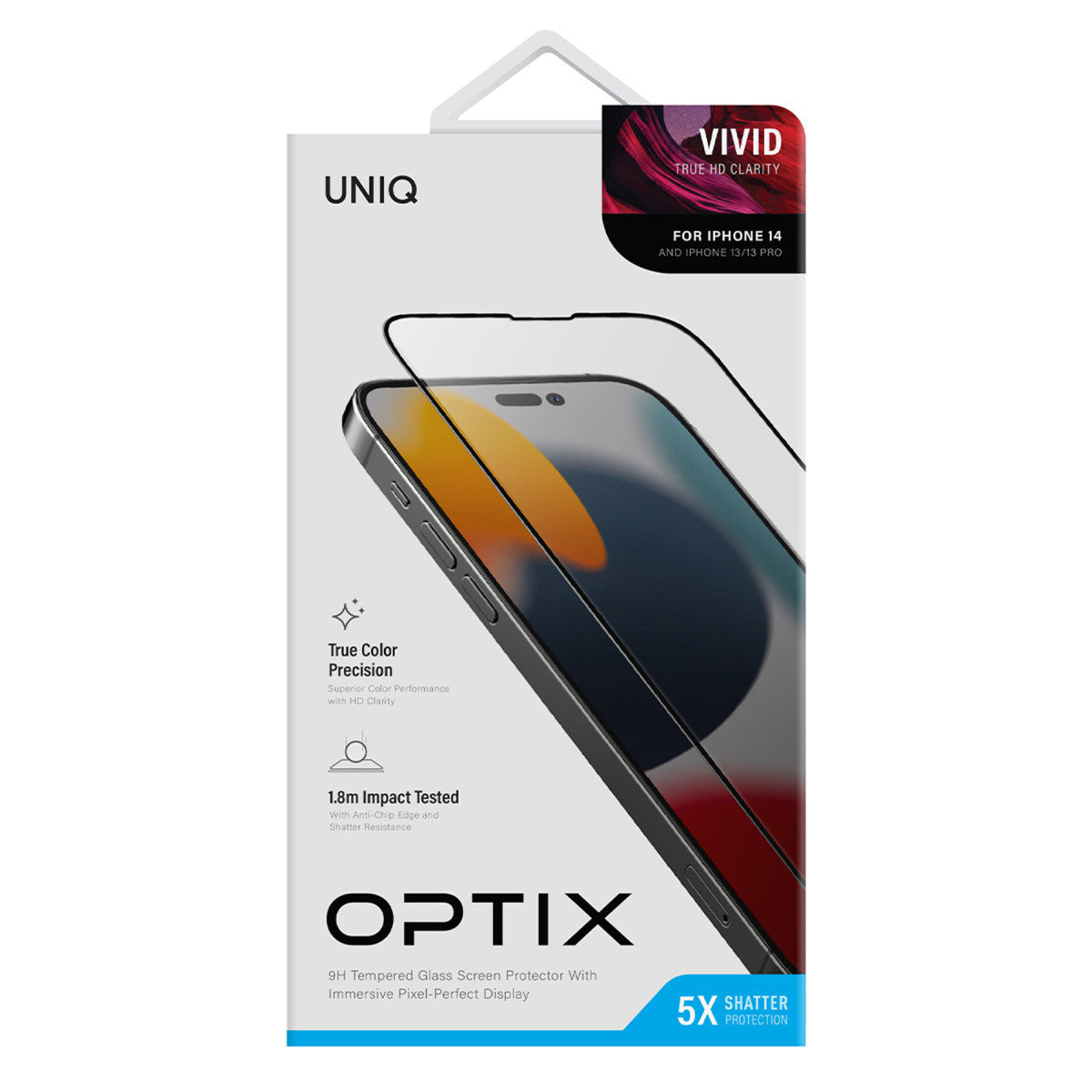 Uniq Apple iPhone 14 Optix Vivid Cam Ekran Koruyucu