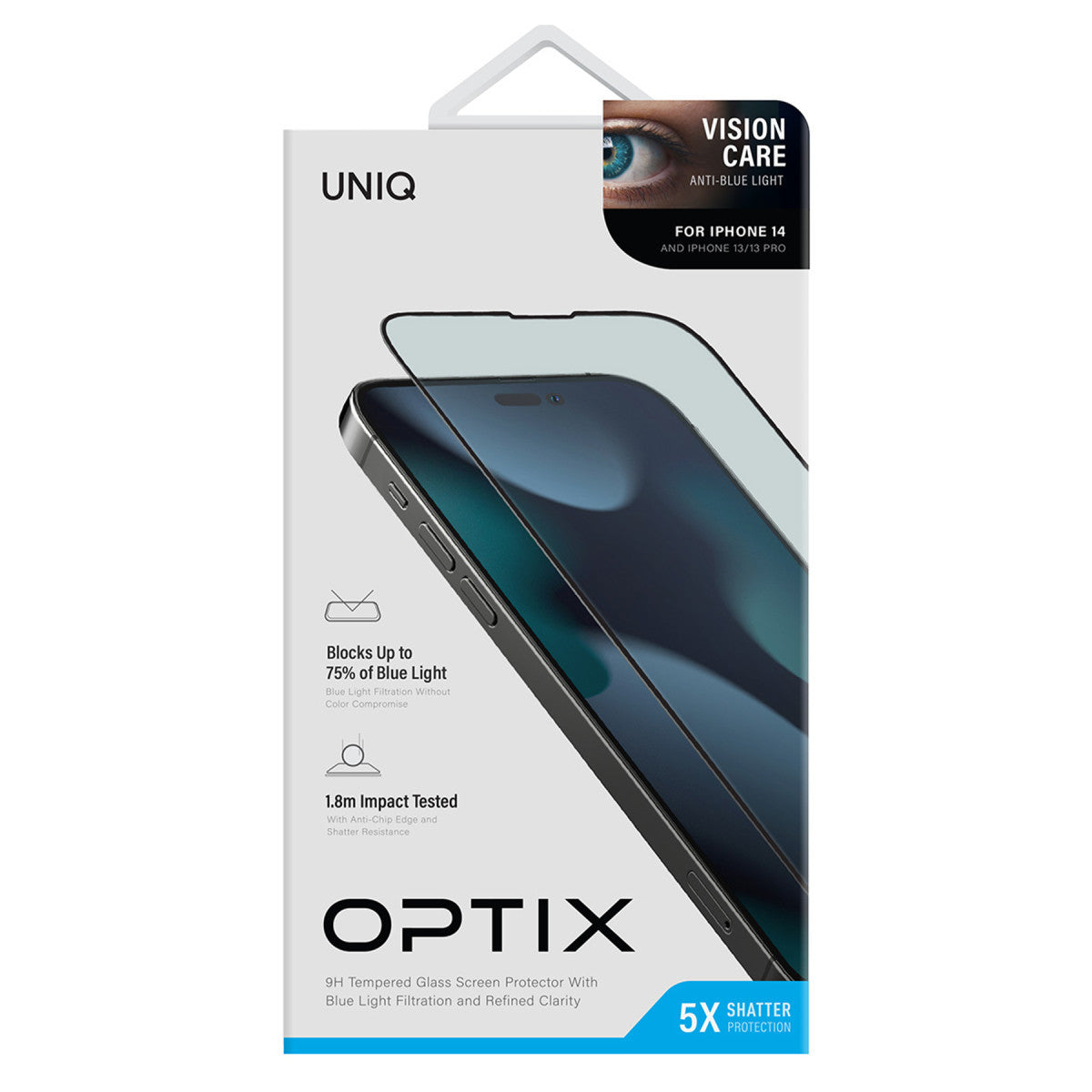 Uniq Apple iPhone 14 Plus Optix Vision Care Cam Ekran Koruyucu