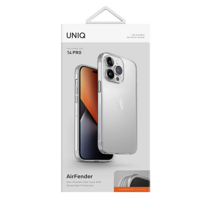 Uniq Apple iPhone 14 Pro Air Fender Kapak - Şeffaf