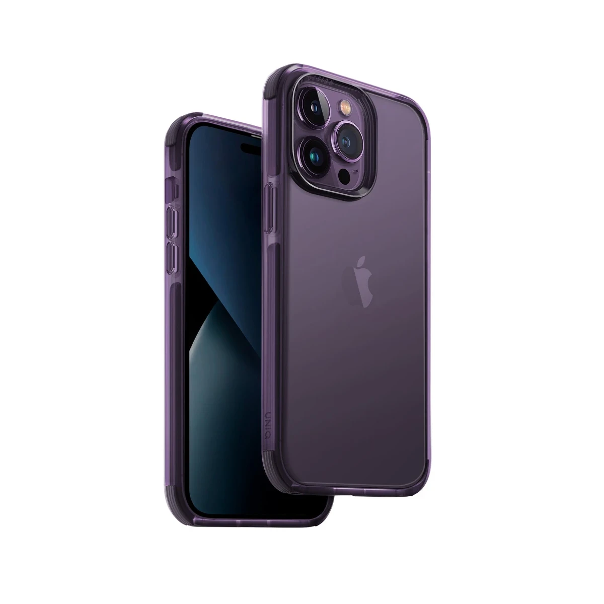 Uniq Apple iPhone 14 Pro Combat Kapak - Derin Mor