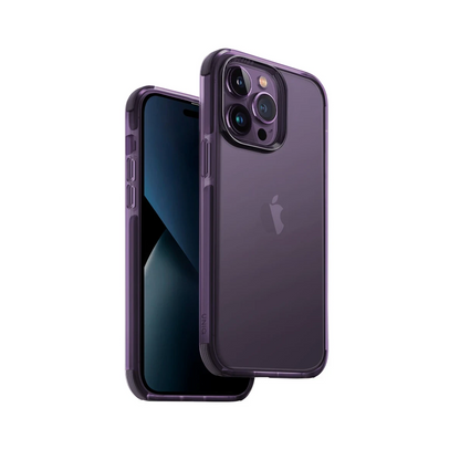 Uniq Apple iPhone 14 Pro Combat Kapak - Derin Mor