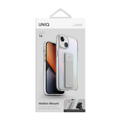 Uniq Apple iPhone 14 Pro Heldro Mount Kapak - Gökkuşağı