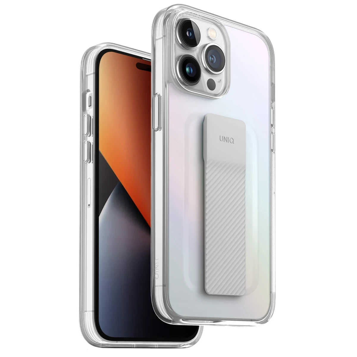 Uniq Apple iPhone 14 Pro Heldro Mount Kapak - Gökkuşağı