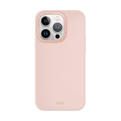 Uniq Apple iPhone 14 Pro Lino Hue Magsafe Kapak - Pembe