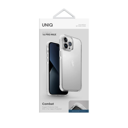 Uniq Apple iPhone 14 Pro Max Combat Kapak - Beyaz