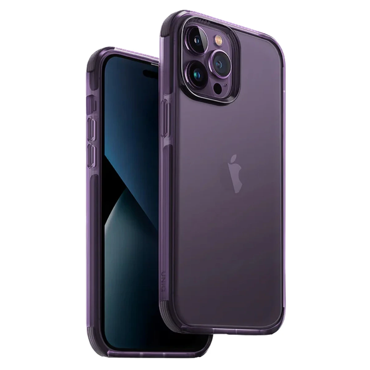 Uniq Apple iPhone 14 Pro Max Combat Kapak - Derin Mor
