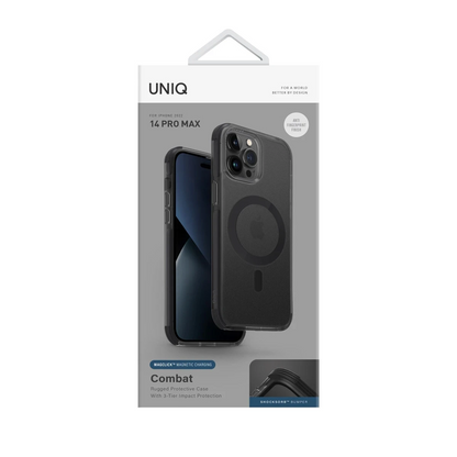 Uniq Apple iPhone 14 Pro Max Combat Magsafe Kapak - Siyah