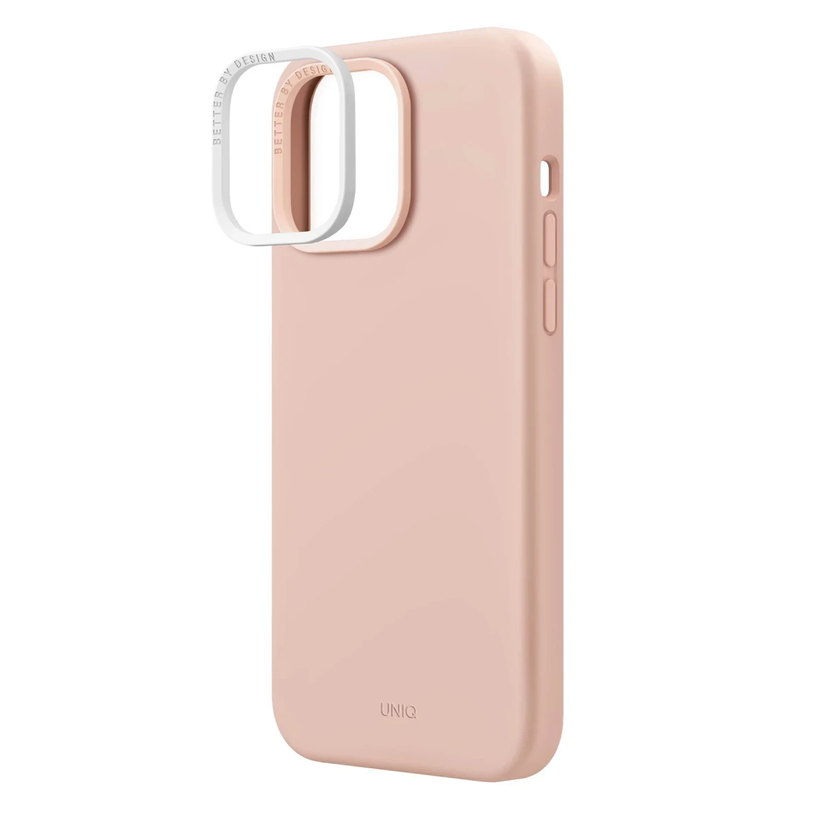 Uniq Apple iPhone 14 Pro Max Lino Silikon Kapak - Pembe