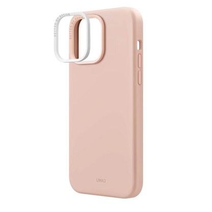 Uniq Apple iPhone 14 Pro Max Lino Silikon Kapak - Pembe