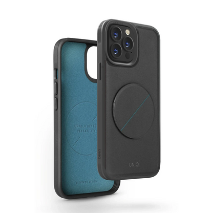 Uniq Apple iPhone 14 Pro Max Novo Standlı Kapak - Gri