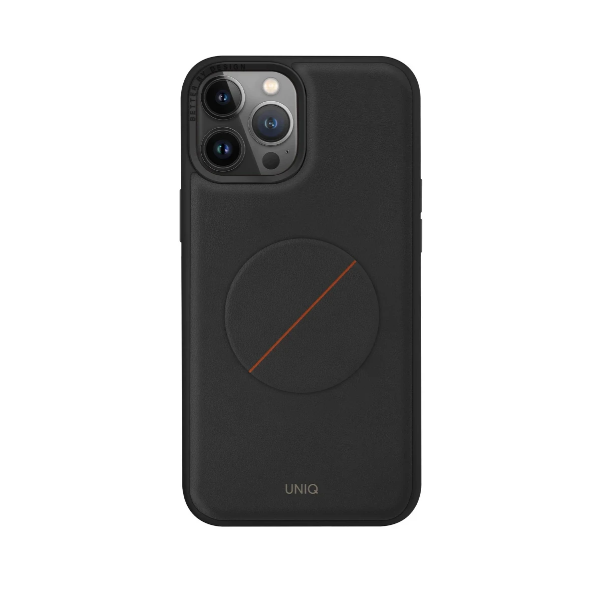 Uniq Apple iPhone 14 Pro Novo Standlı Kapak - Siyah