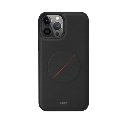 Uniq Apple iPhone 14 Pro Novo Standlı Kapak - Siyah