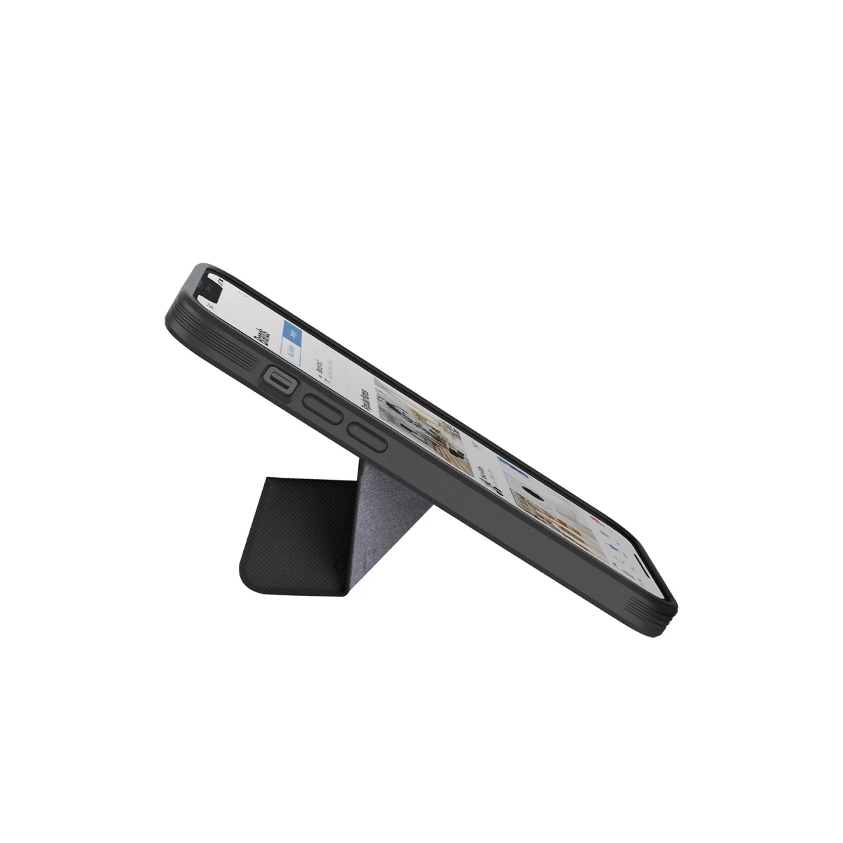 Uniq Apple iPhone 14 Pro Transforma Magsafe Standlı Kapak - Siyah