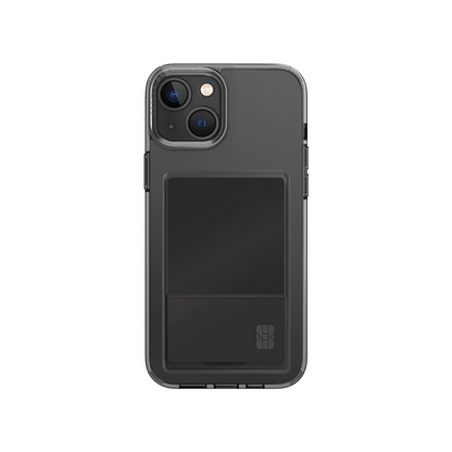 Uniq Apple iPhone 15 Air Fender Kartvizitli Kapak - Füme