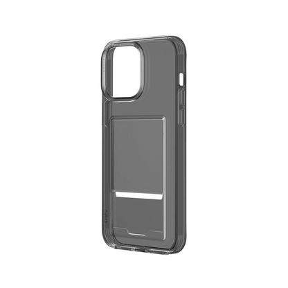 Uniq Apple iPhone 15 Air Fender Kartvizitli Kapak - Füme