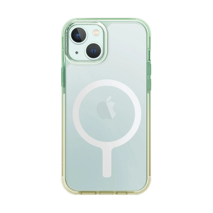 Uniq Apple iPhone 15 Combat Duo Magsafe Kapak - Yeşil