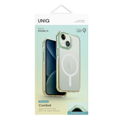 Uniq Apple iPhone 15 Combat Magsafe Kapak