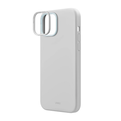 Uniq Apple iPhone 15 Lino Hue Magsafe Kapak - Gri