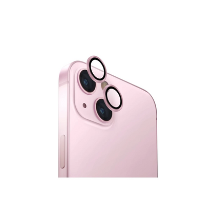 Uniq Apple iPhone 15 Optix Alüminyum Kamera Lens Koruyucu - Pembe